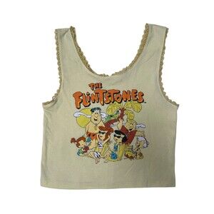 The Flintstones Lace Edge Camisole Tank Youth Size L